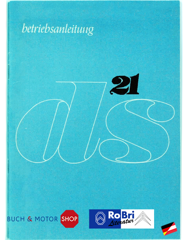 Citroën D Instructieboekje 1966 DS21